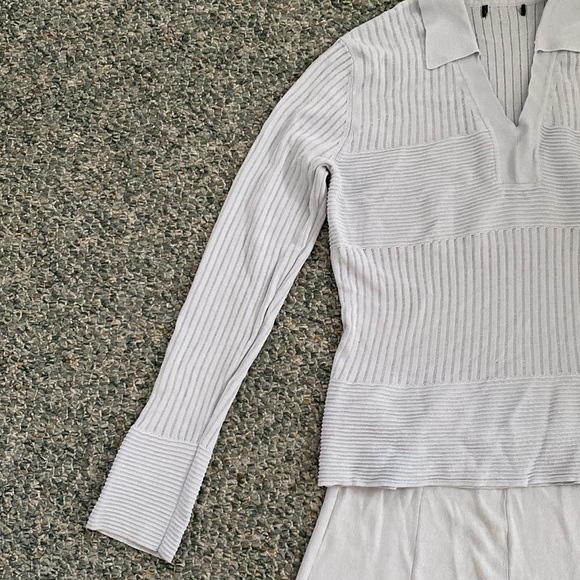 Vintage knitted top and skirts set - Picture 3 of 7